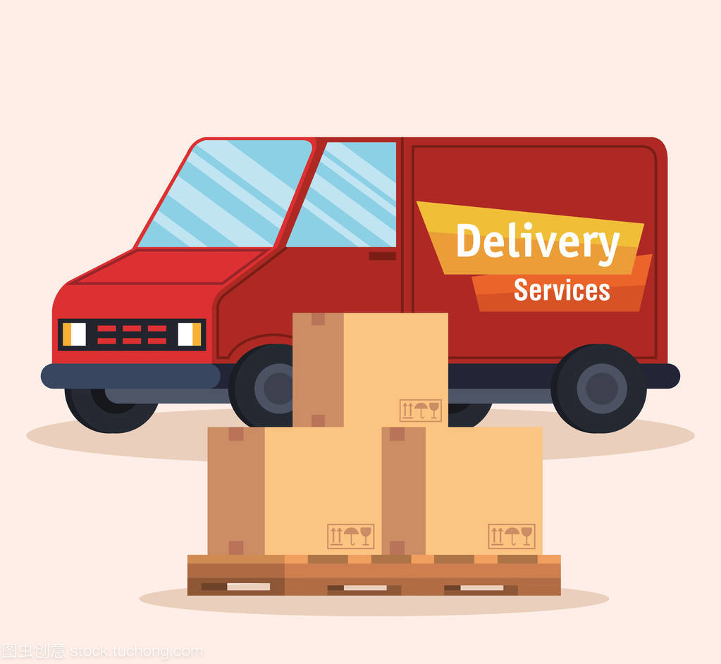 高效物流，一觸即達(dá) 解析卡車(chē)配送服務(wù)圖標(biāo)的視覺(jué)語(yǔ)言與行業(yè)內(nèi)涵